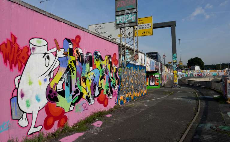 Graffiti Frankfurt Ratswegkreisel